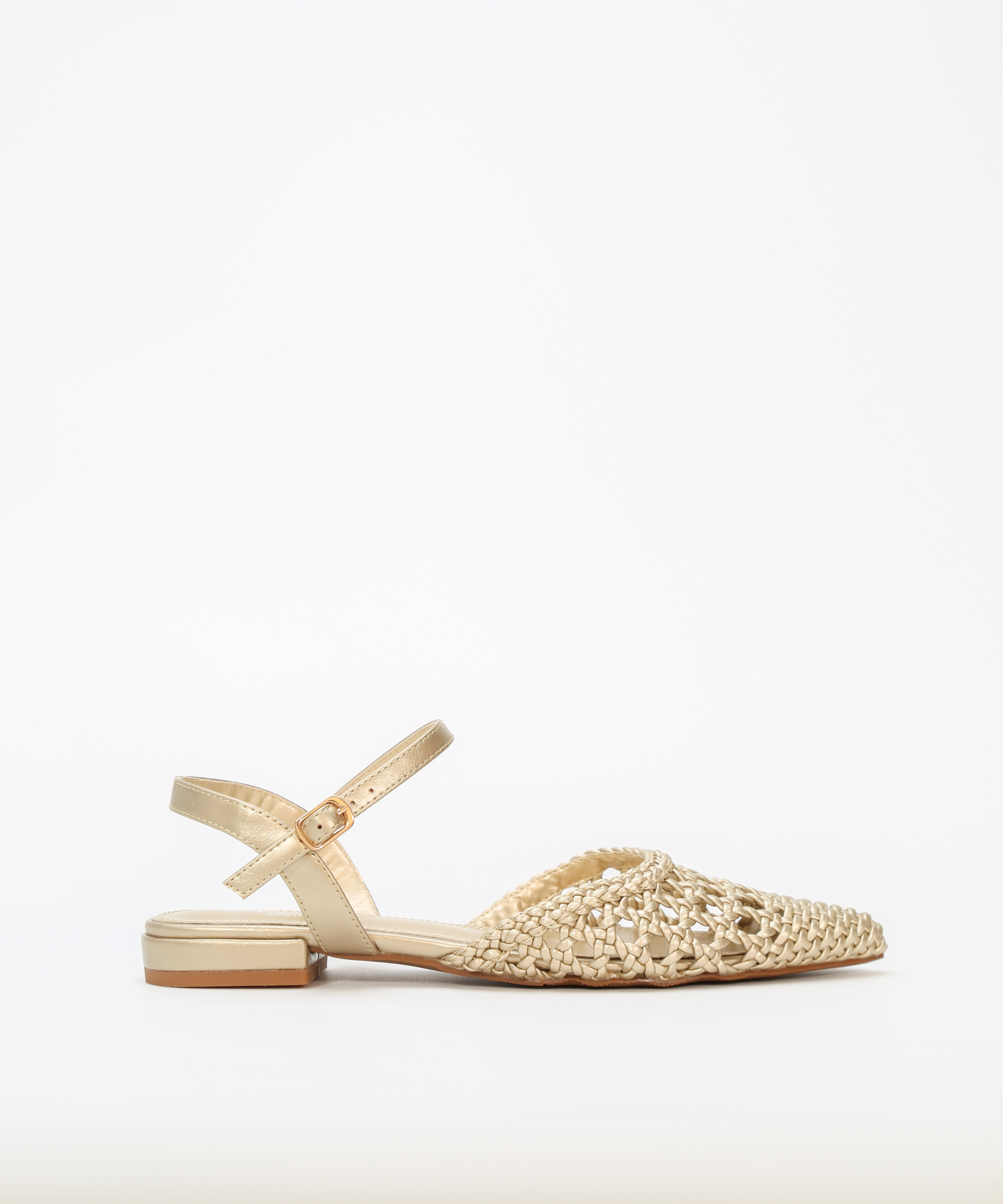 Zapatos destalonados rejilla